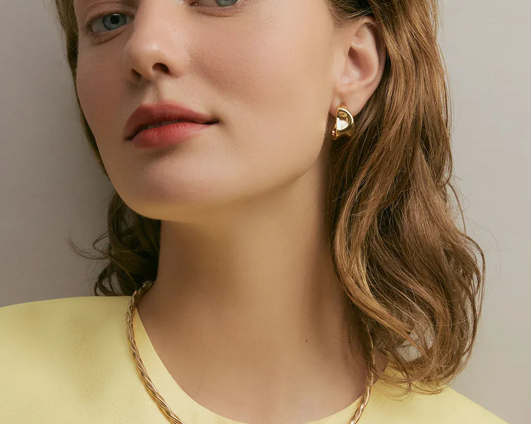 Jolie & Deen Earrings Alex Earrings - Gold