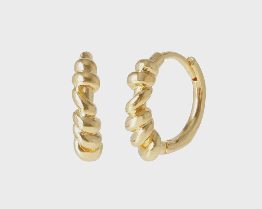 Jolie & Deen Earrings Anna Sleepers - Gold