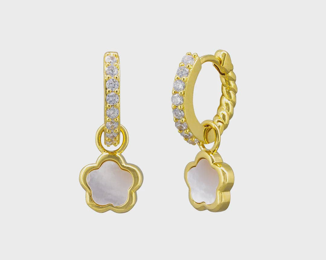 Jolie & Deen Earrings Ciara Sleepers - Gold
