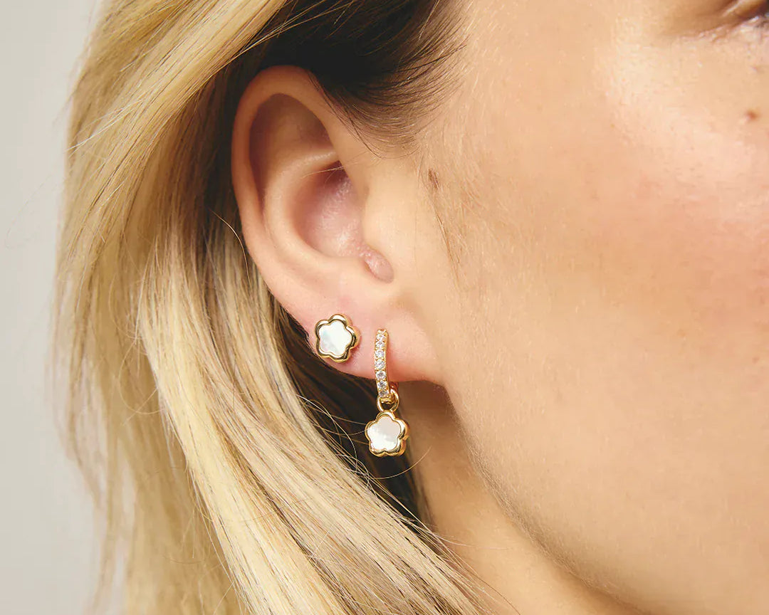 Jolie & Deen Earrings Ciara Sleepers - Gold