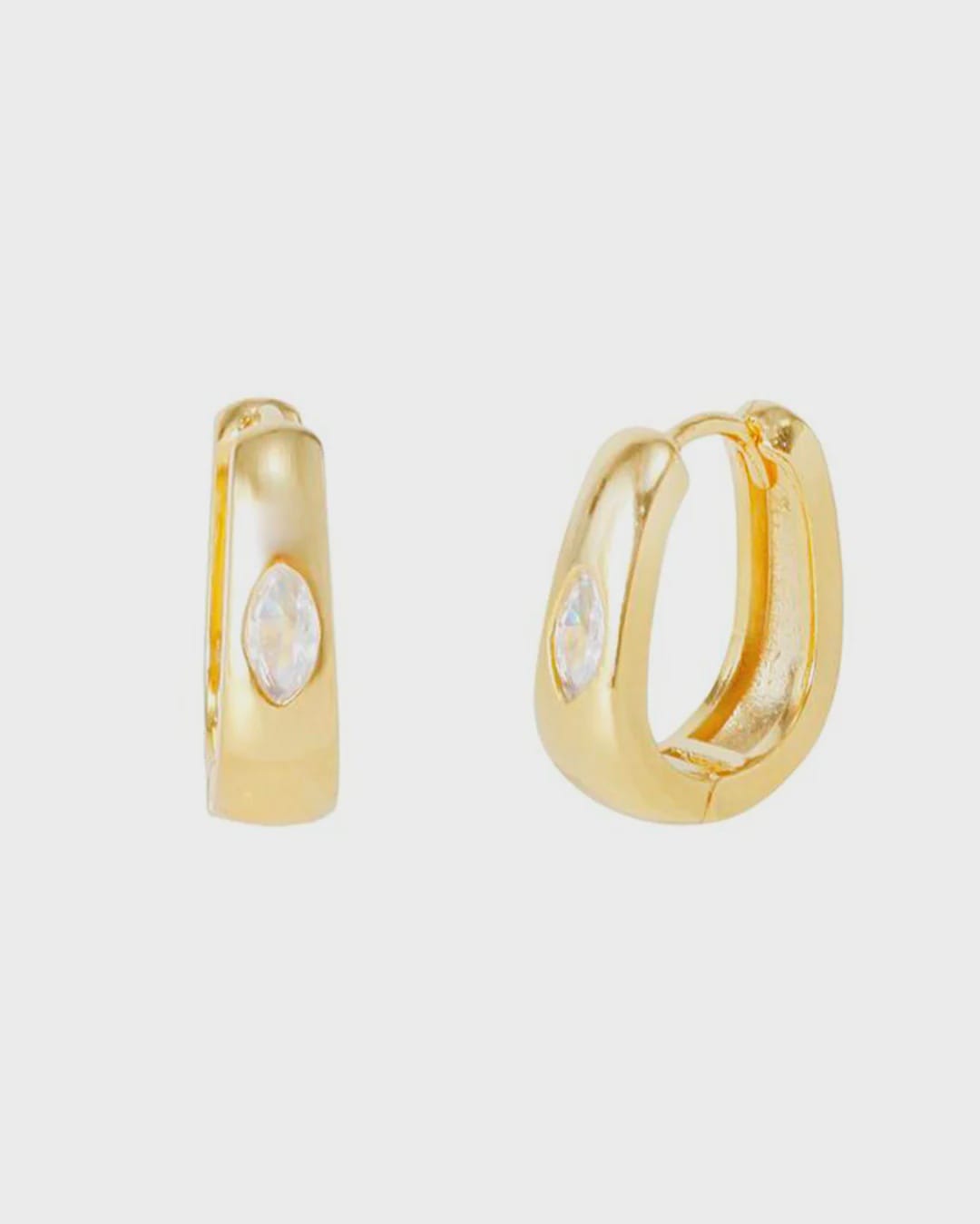 Jolie & Deen Earrings Cynthia Sleepers - Gold