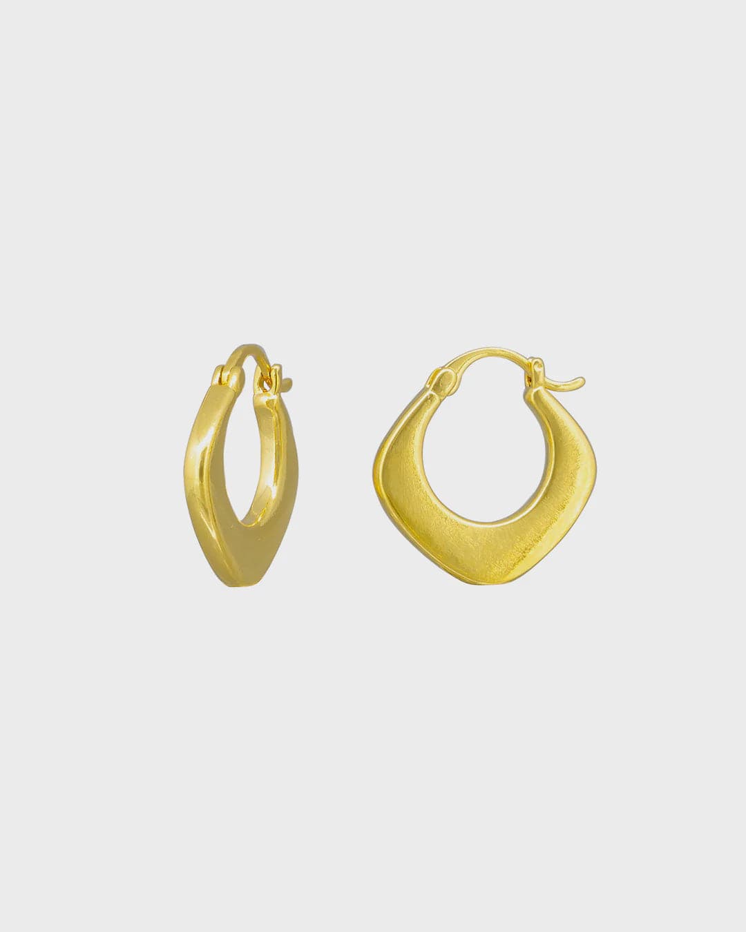 Jolie & Deen Earrings Ella Hoops - Gold