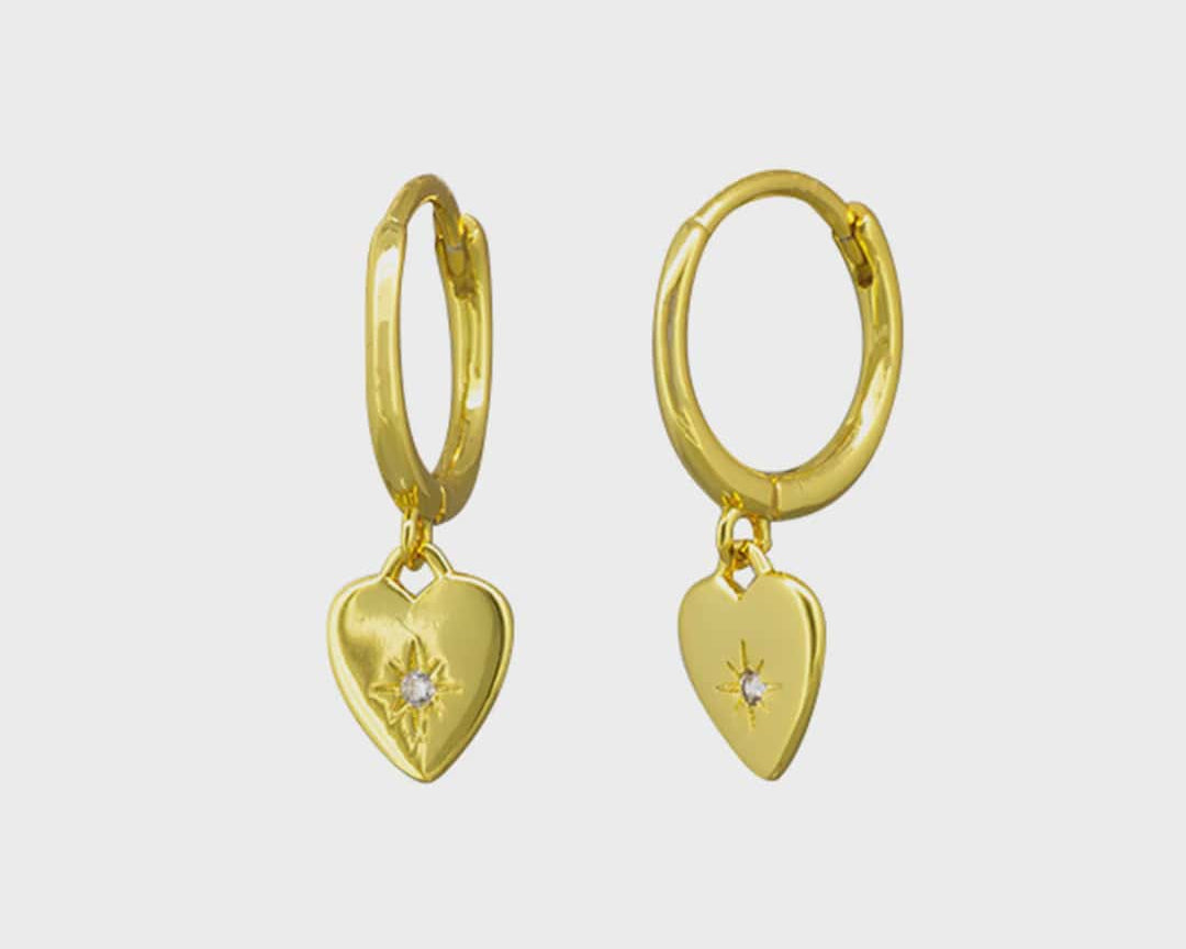 Jolie & Deen Earrings Elmira Sleepers - Gold