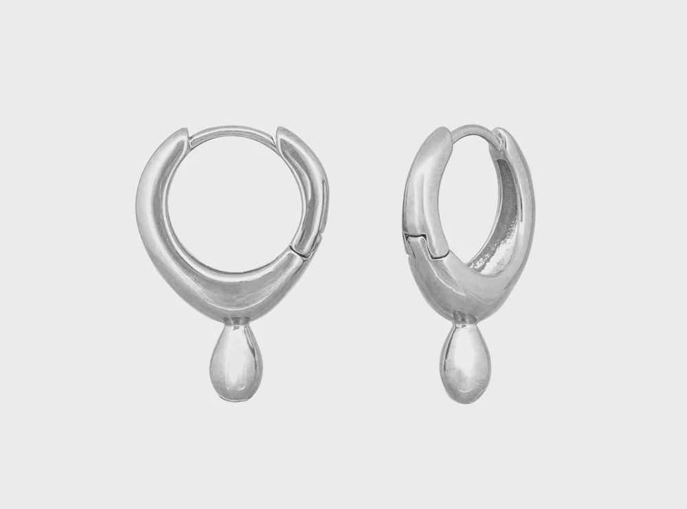 Jolie & Deen Earrings Joanne Sleepers - Silver