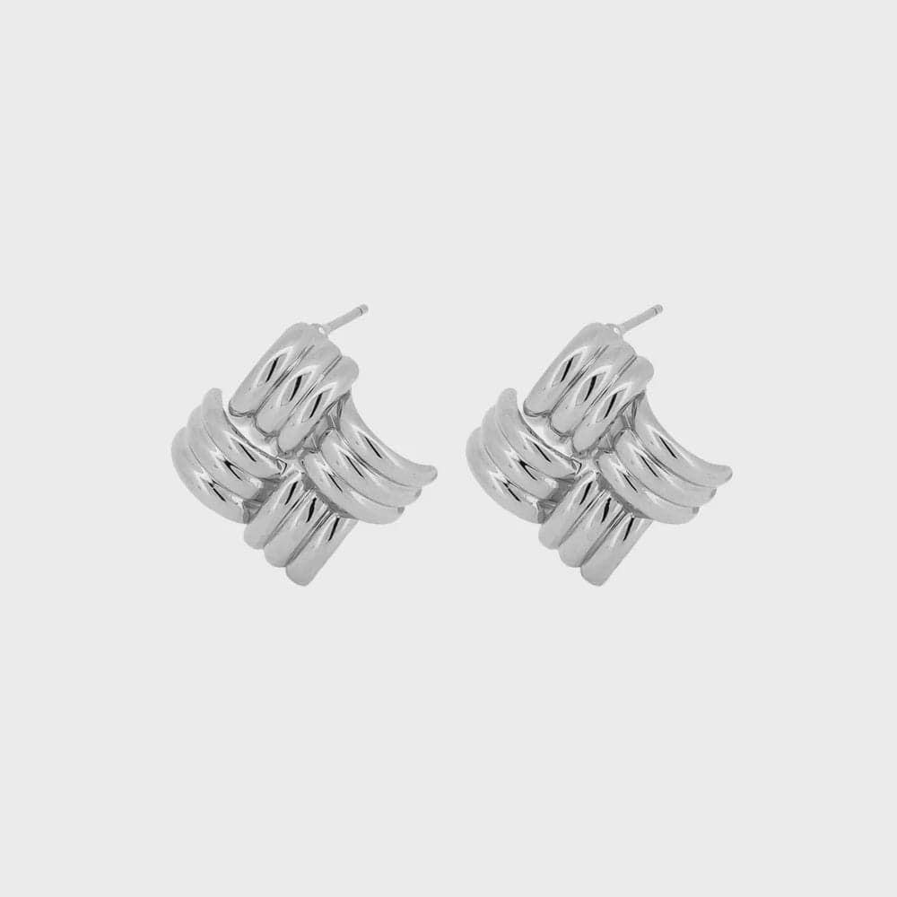 Jolie & Deen Earrings Jolie & Deen | Coco Earrings - Silver