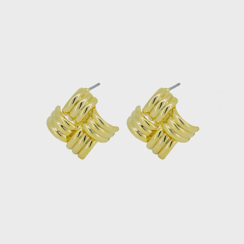 Jolie & Deen Earrings Jolie & Deen | Coco Studs - Gold