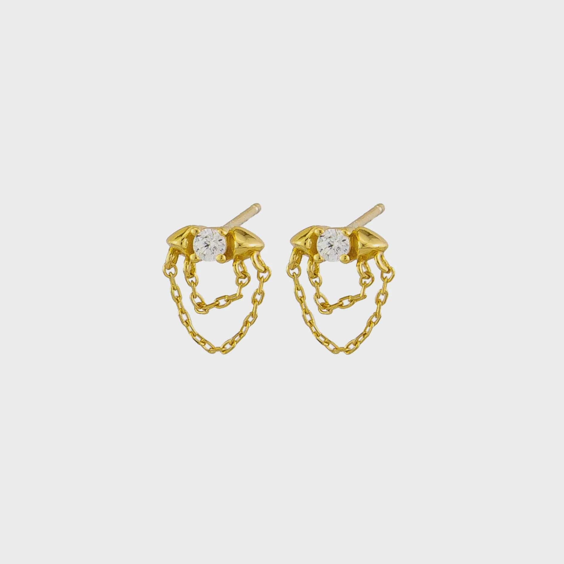 Jolie & Deen Earrings Jolie & Deen | Jamie Earrings - Gold