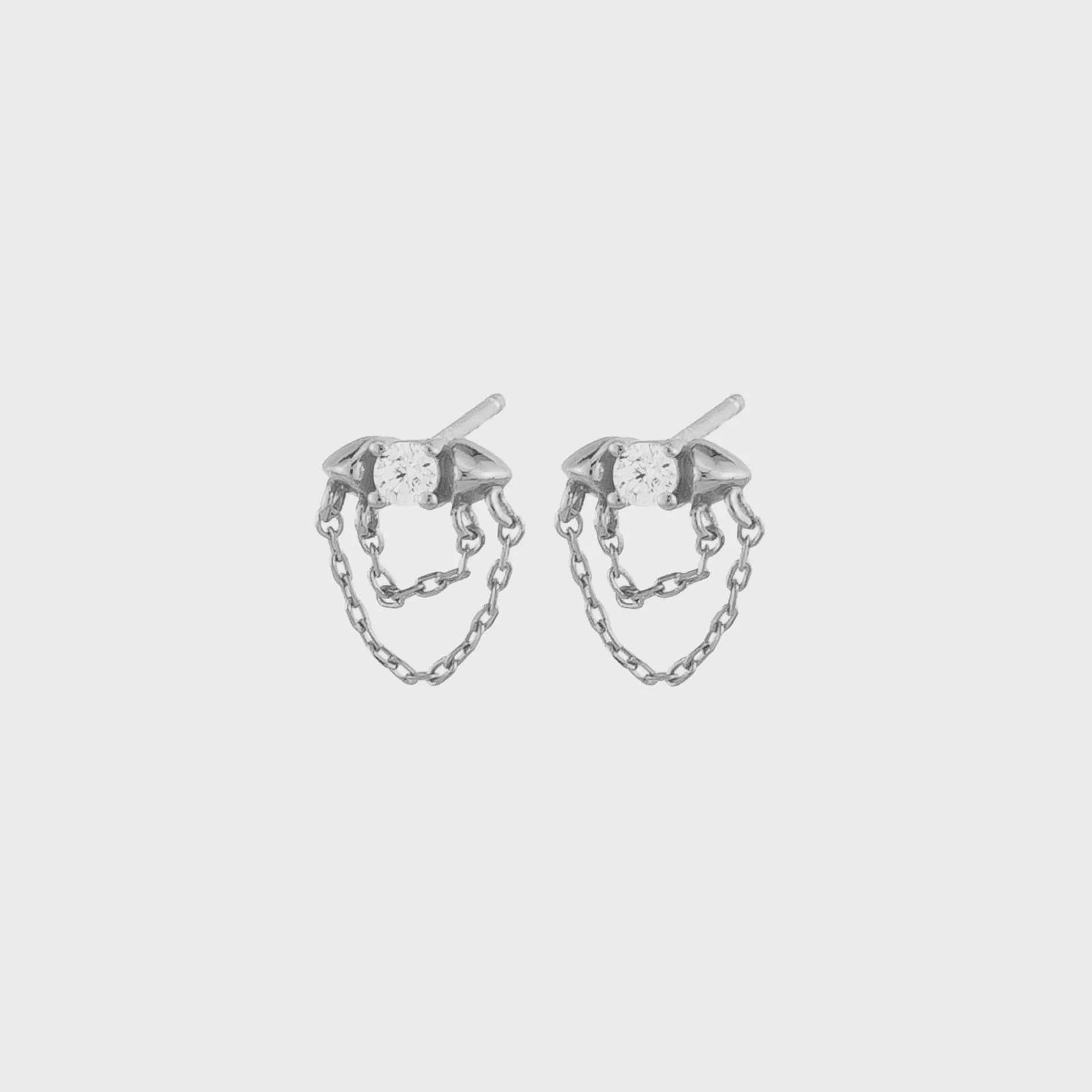Jolie & Deen Earrings Jolie & Deen | Jamie Earrings - Silver