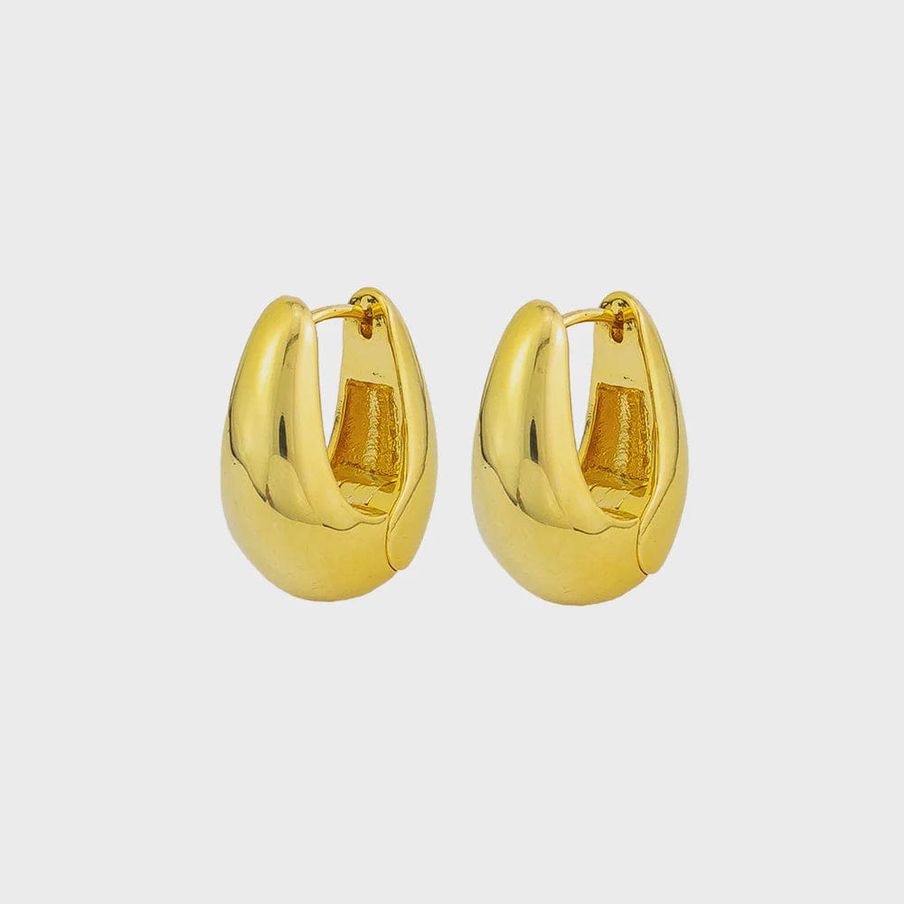 Jolie & Deen Earrings Jolie & Deen | Odessa Hoops - Gold