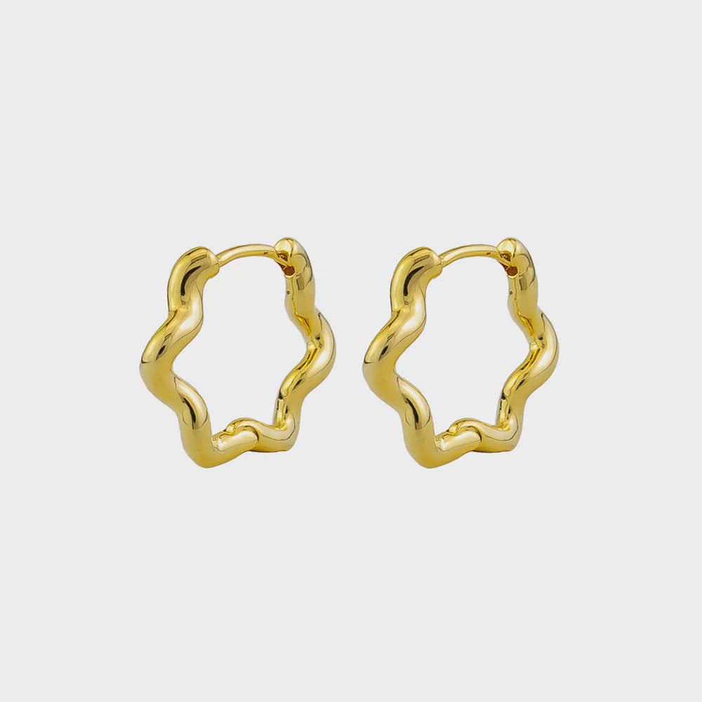 Jolie & Deen Earrings Jolie & Deen | Rebecca Sleepers - Gold