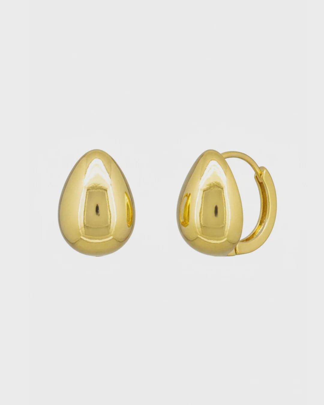 Jolie & Deen Earrings Lucia Hoops - Gold