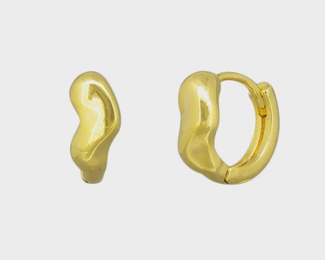 Jolie & Deen Earrings Michela Sleepers - Gold