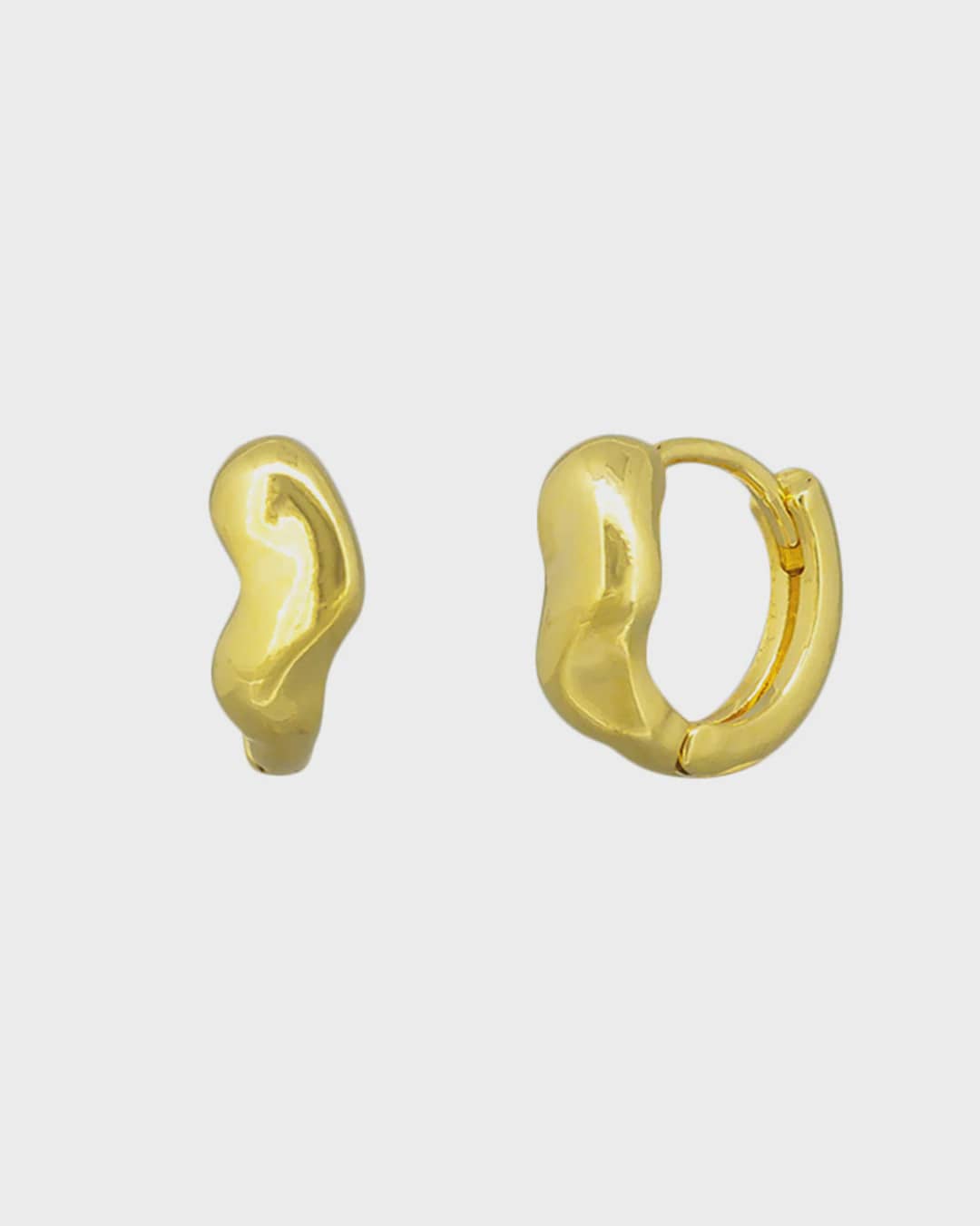 Jolie & Deen Earrings Michela Sleepers - Gold