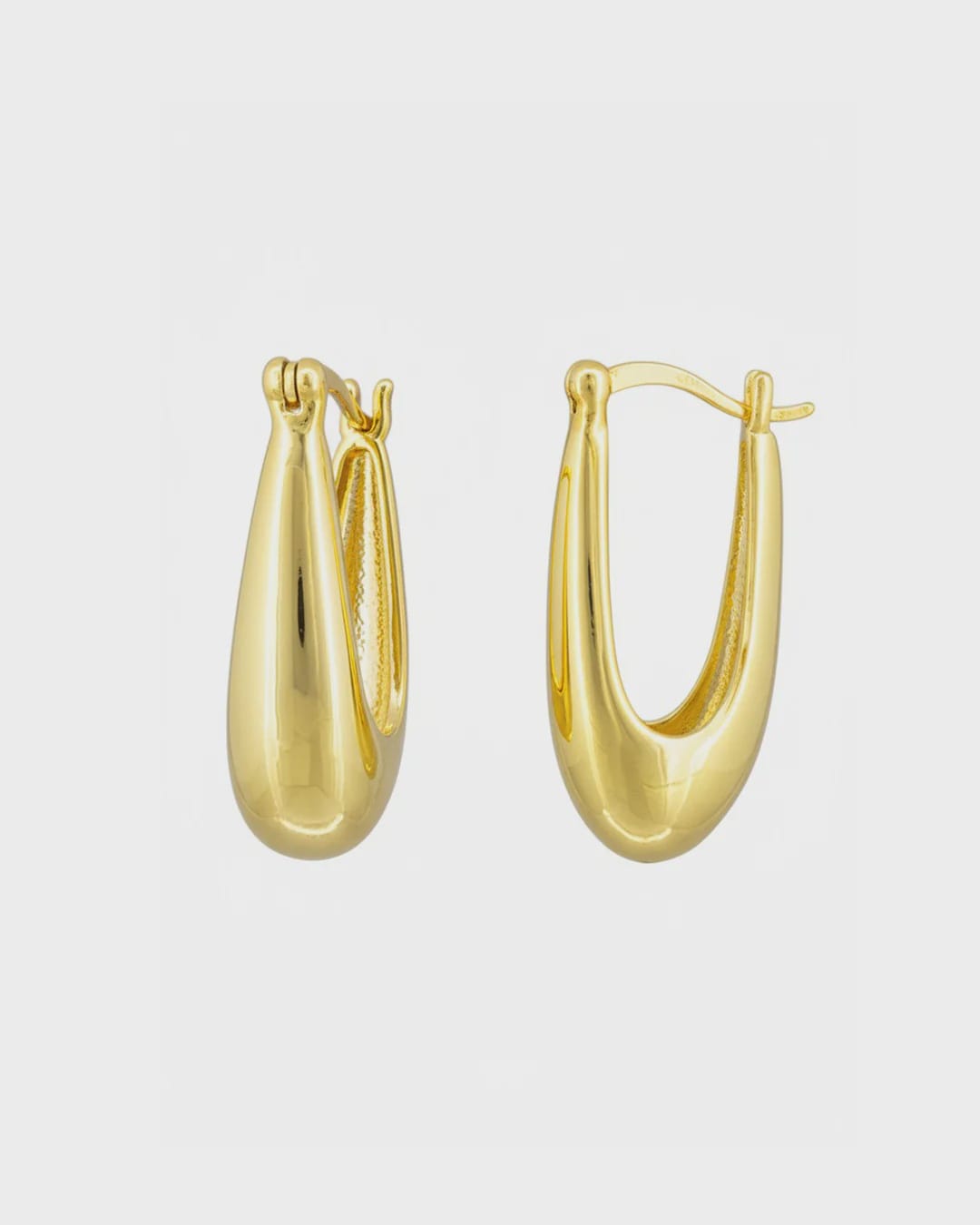 Jolie & Deen Earrings Sasha Hoops - Gold
