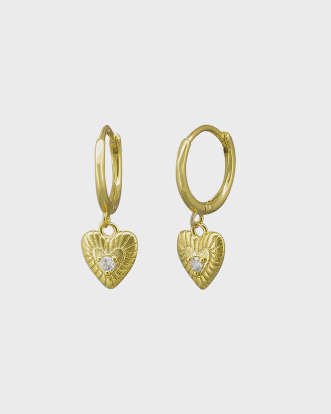Jolie & Deen Earrings Tarryn Sleepers - Gold