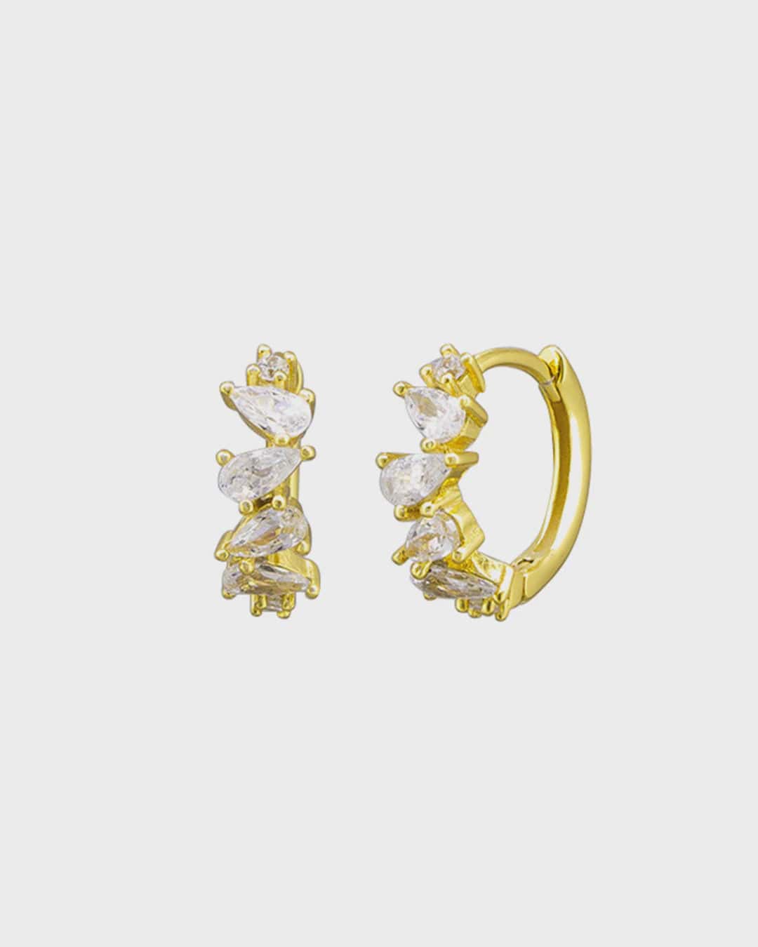 Jolie & Deen Earrings Yara Sleepers - Gold