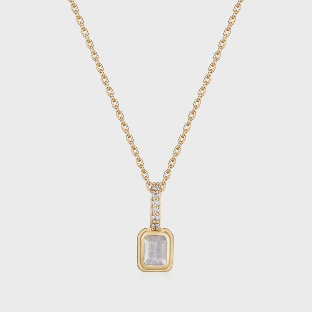 Jolie & Deen Necklaces Britt Necklace - Gold + White
