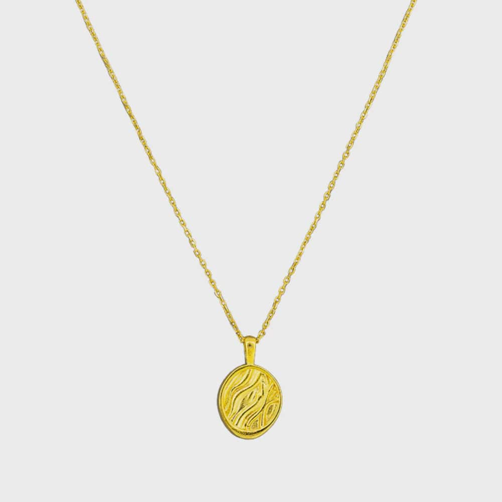 Jolie & Deen Necklaces Citron Pendant Necklace - Gold