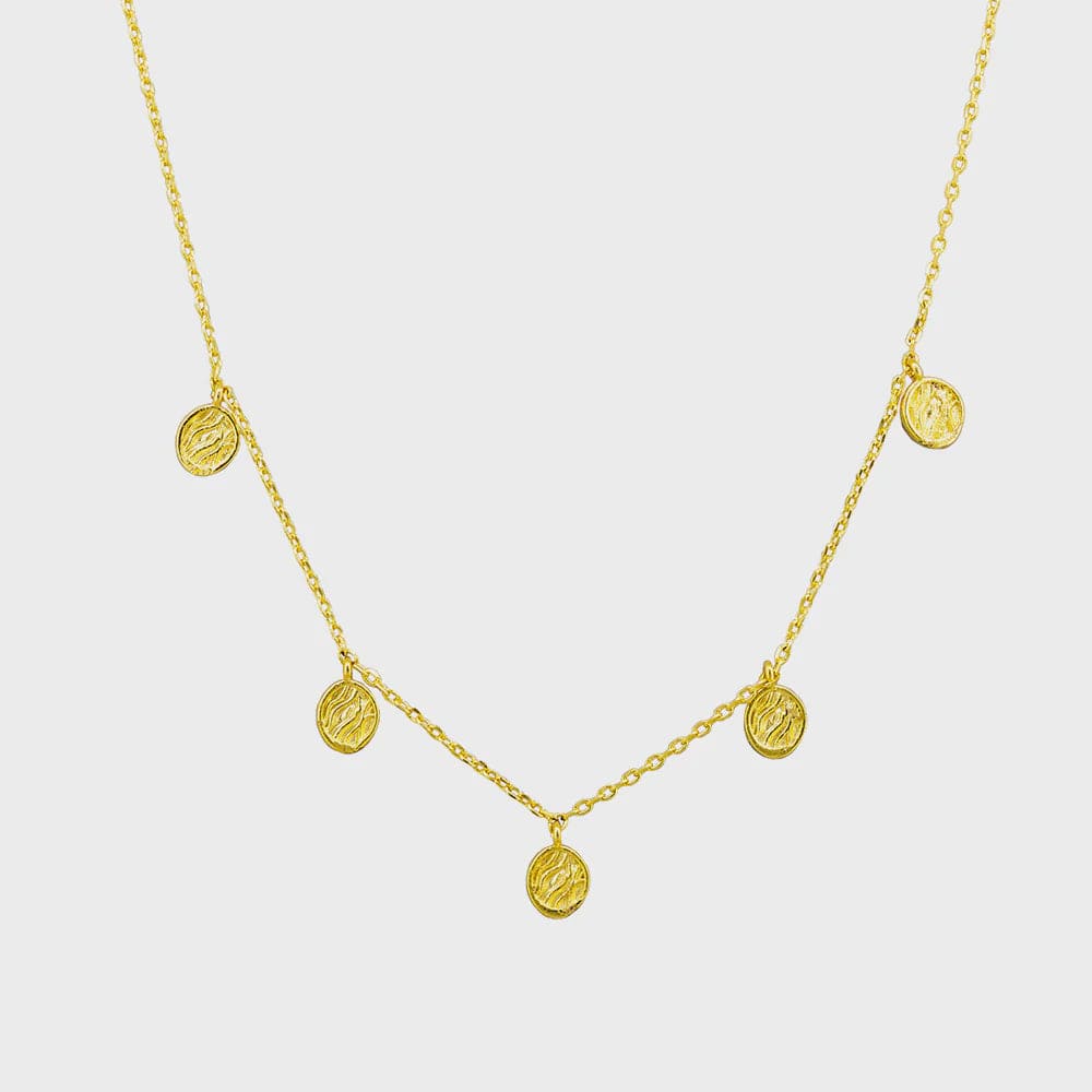 Jolie & Deen Necklaces Jolie & Deen | Citron Charm Necklace - Gold