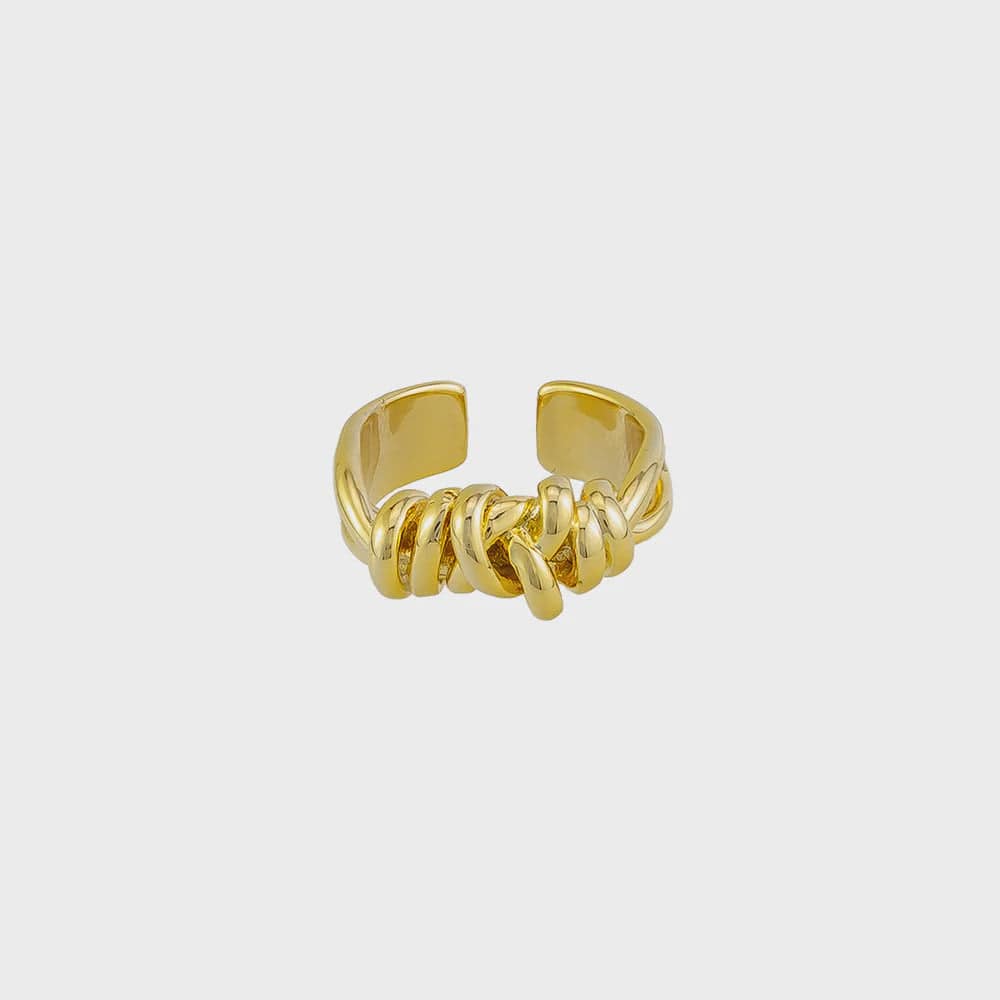Jolie & Deen Rings Jolie & Deen | Wilma Ring - Gold