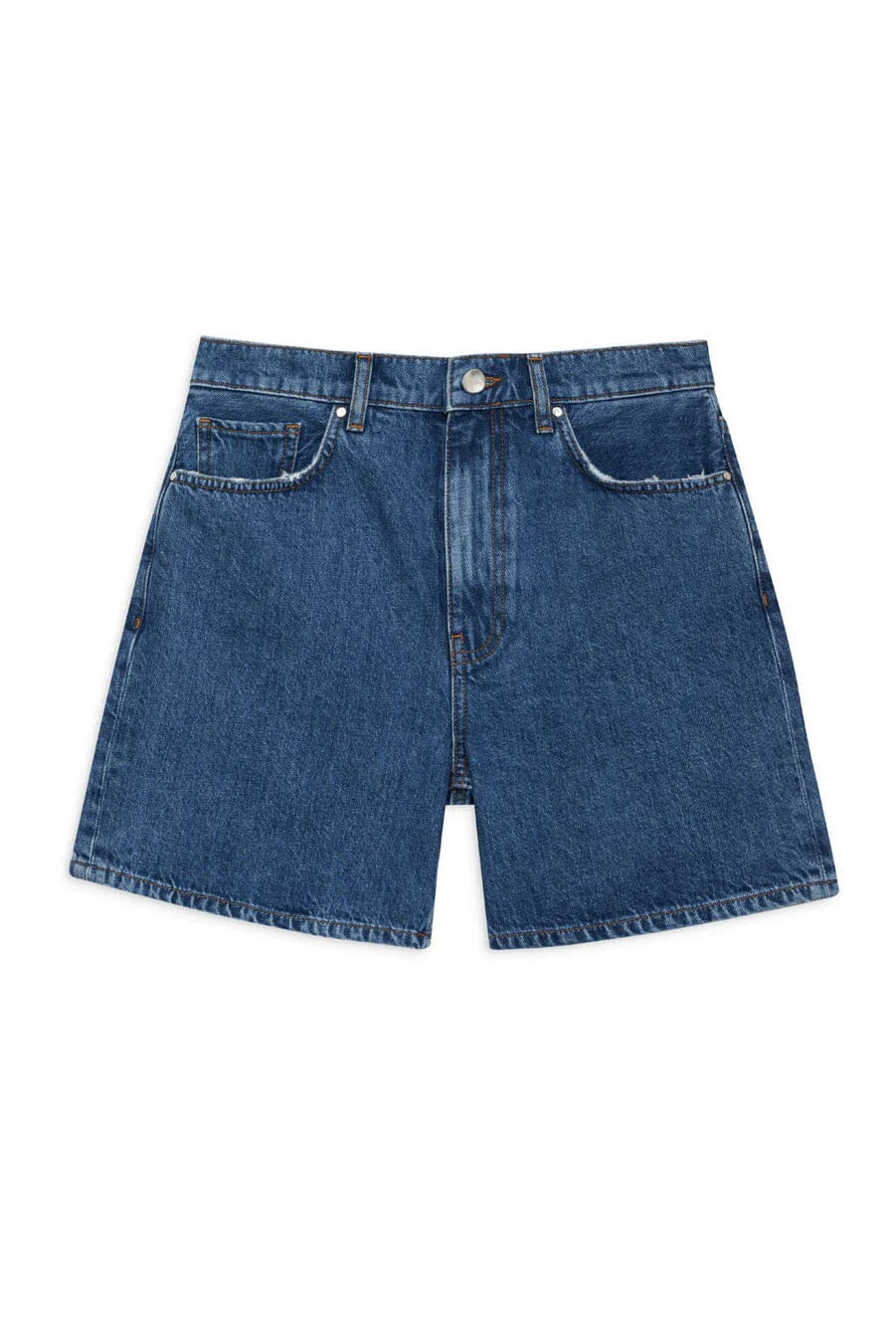 Anine Bing | Kat Denim Short - Medium Indigo