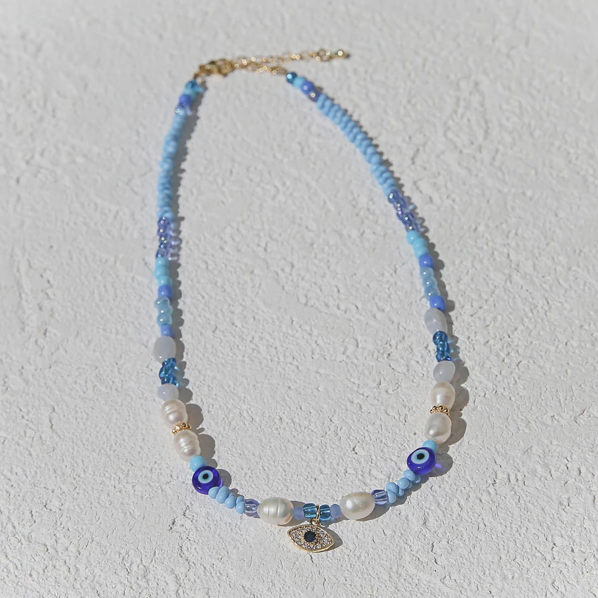 Kingston Jewellery Necklaces Evil Eye Blue Necklace
