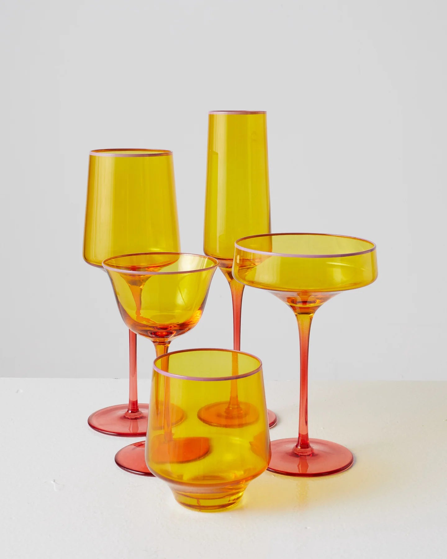 Kip & Co | Tropical Punch Champagne Glass 2P Set