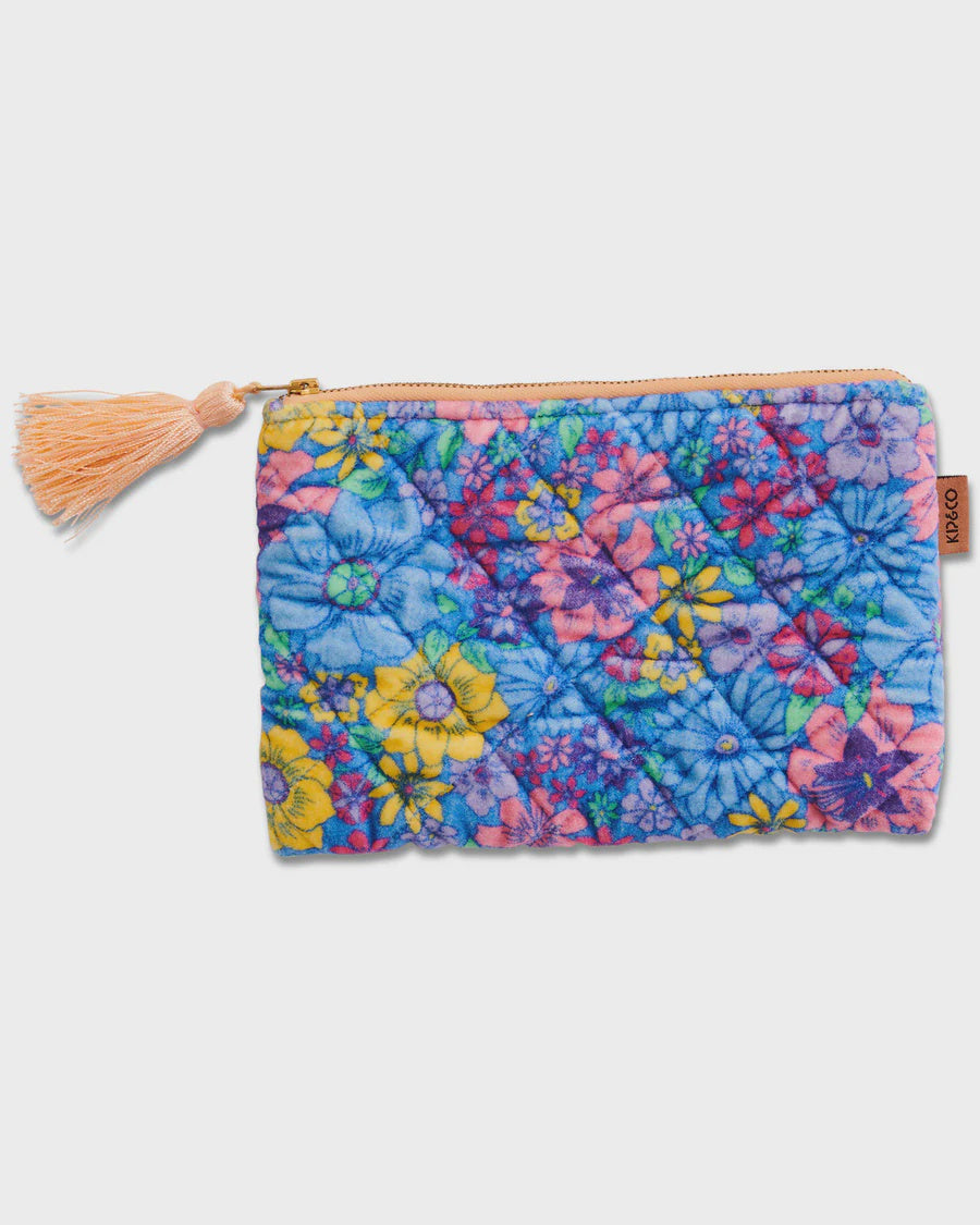 Kip & Co | Bunch Of Fun Velvet Cosmetics Purse