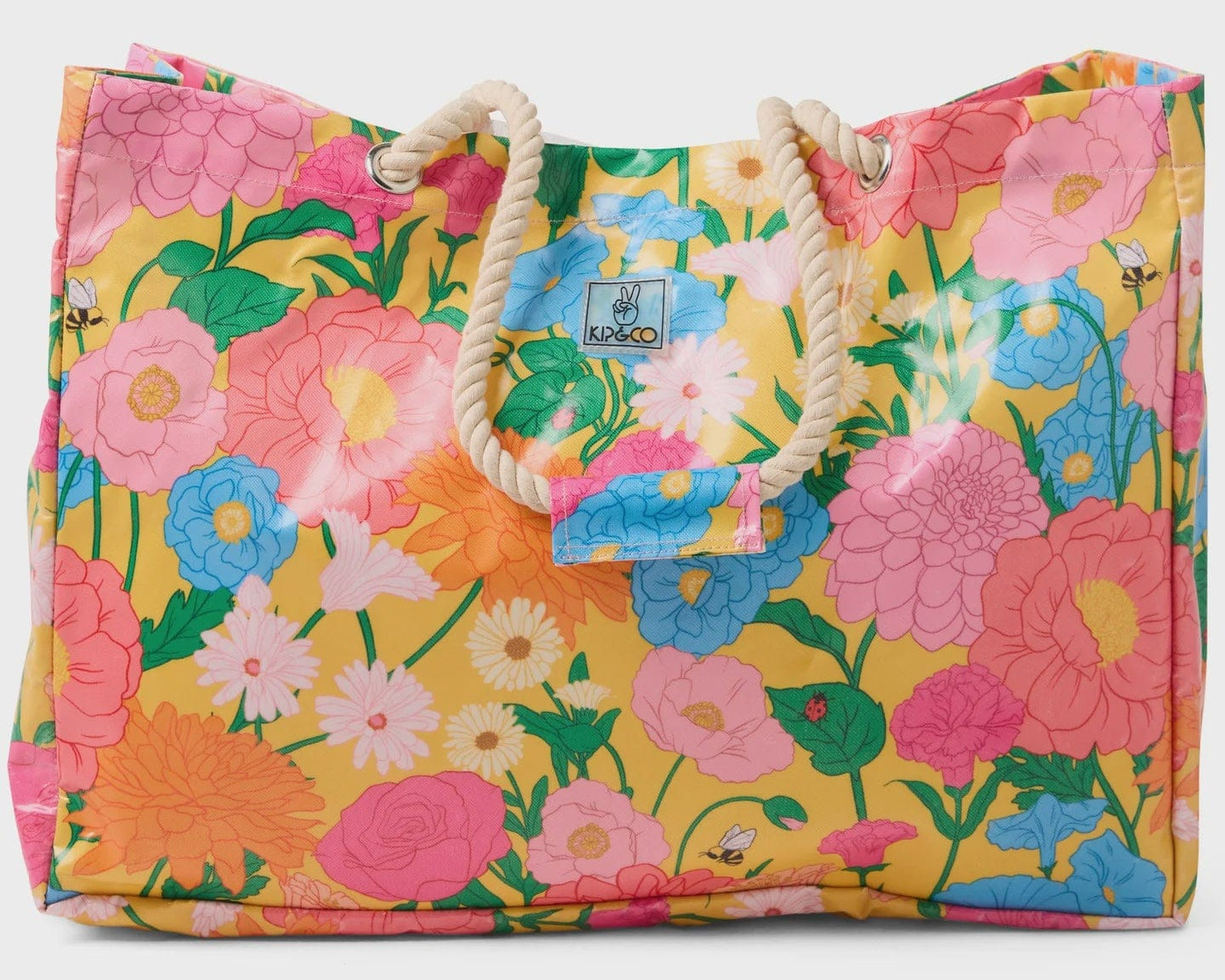 Kip & Co Bags Follow The Sun Yellow Carry All