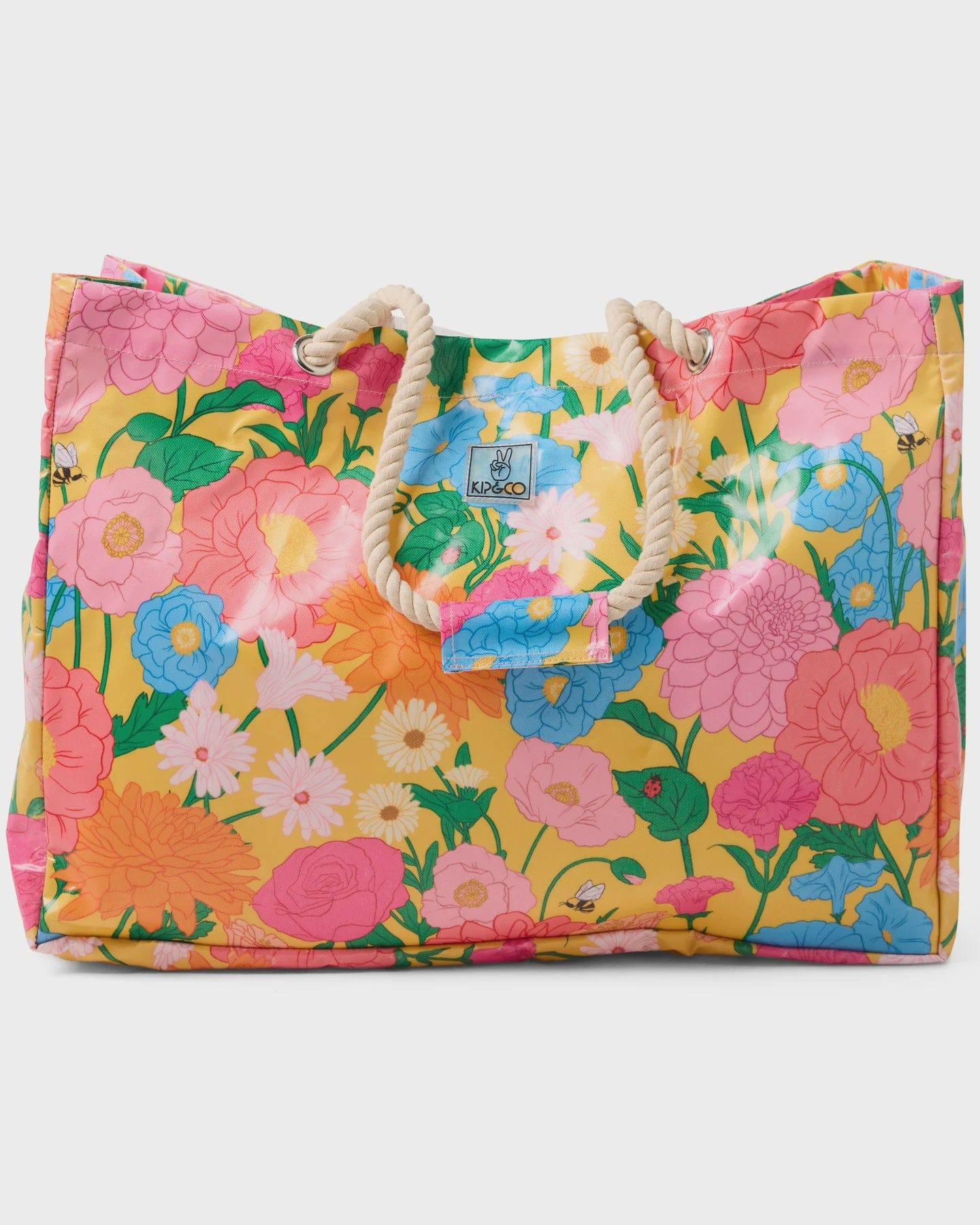 Kip & Co Bags Follow The Sun Yellow Carry All