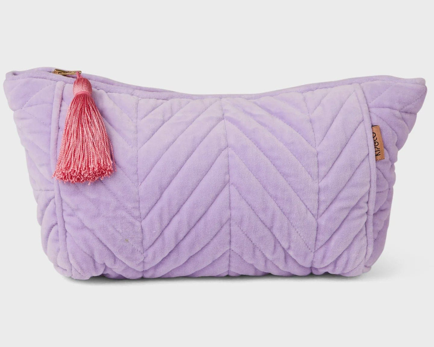Kip & Co Bags Lilac Velvet Toiletry Bag
