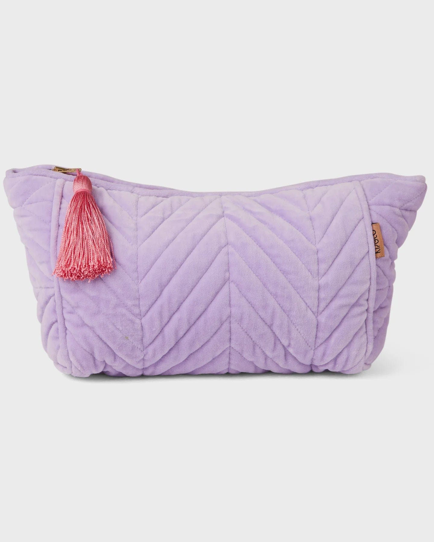 Kip & Co Bags Lilac Velvet Toiletry Bag