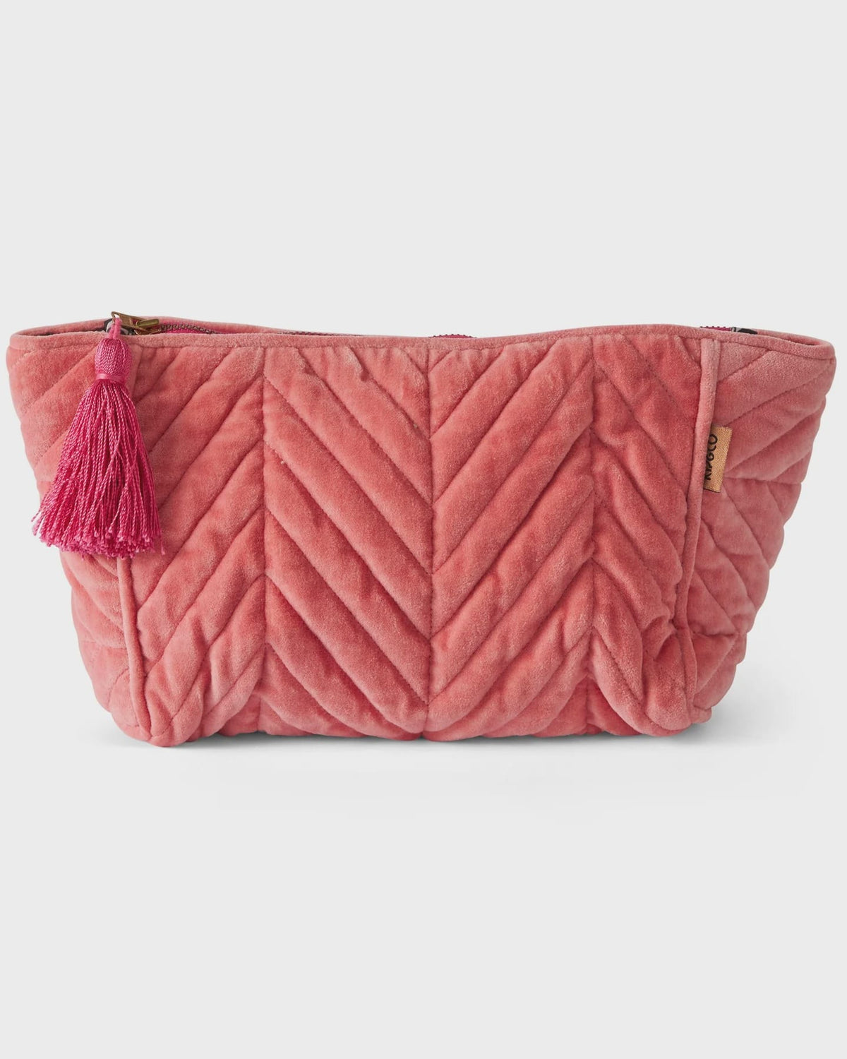 Kip & Co Bags Strawberry Velvet Toiletry Bag
