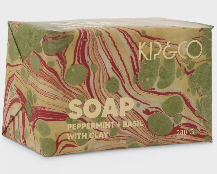 Kip & Co Face/Body Soap Bar - Peppermint and Basil