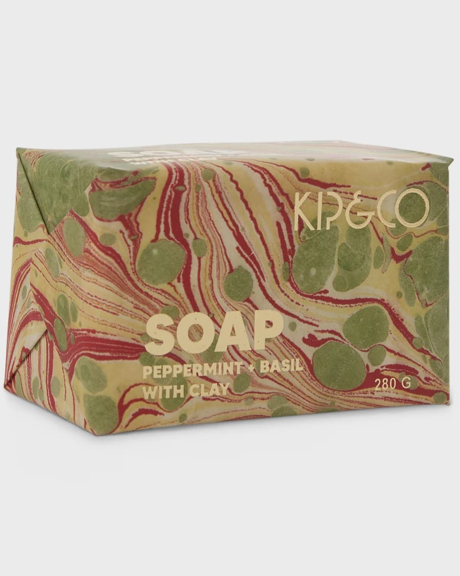 Kip & Co Face/Body Soap Bar - Peppermint and Basil