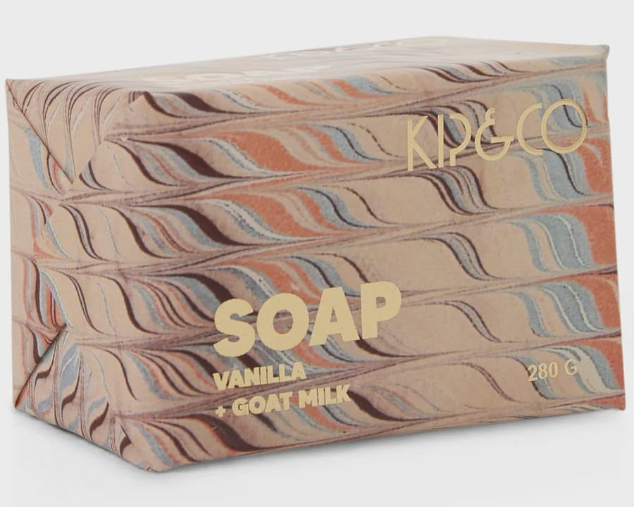 Kip & Co Face/Body Soap Bar - Vanilla and Goats Milk