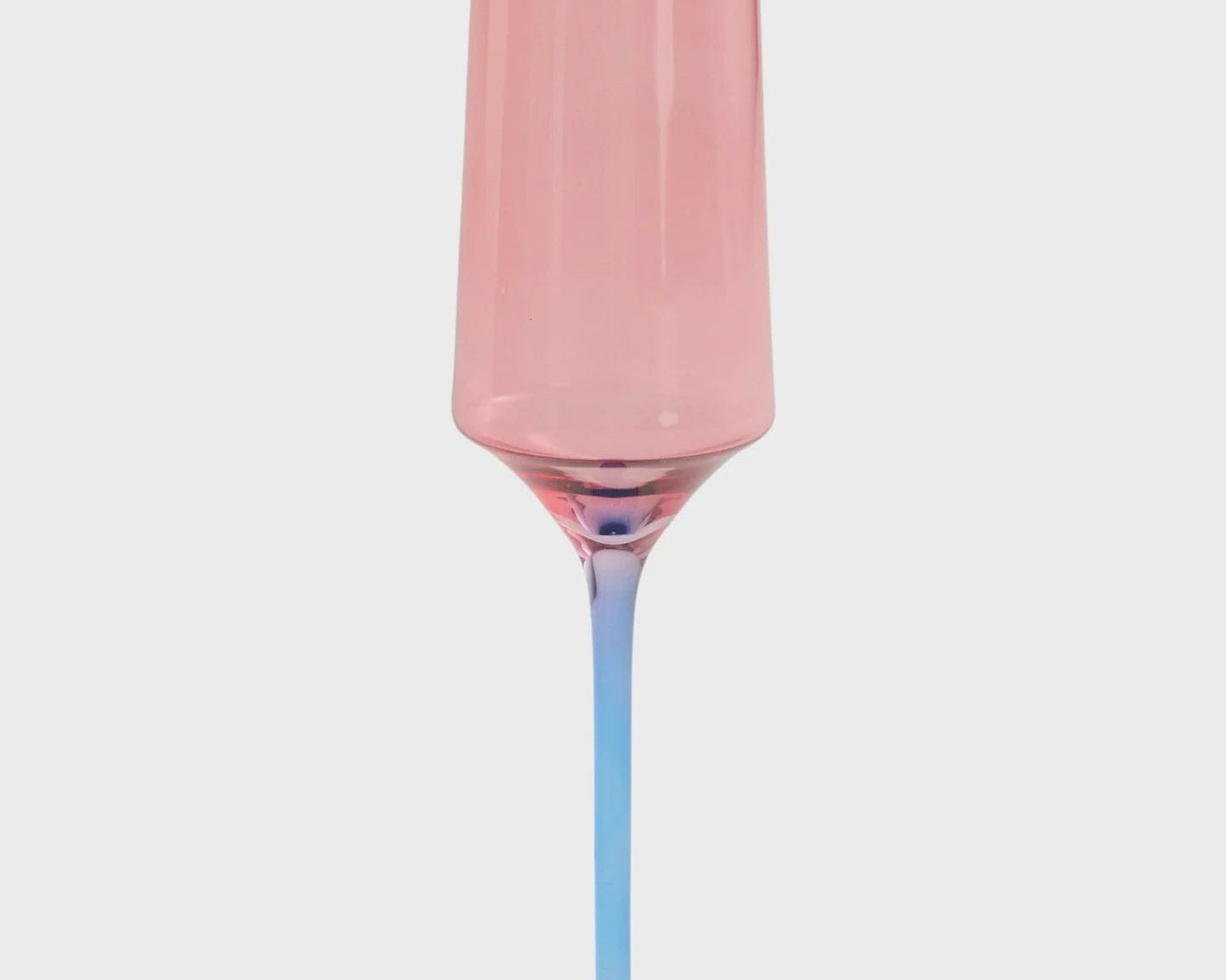 Kip & Co Glassware Blue Robin Champagne Glass 2P Set