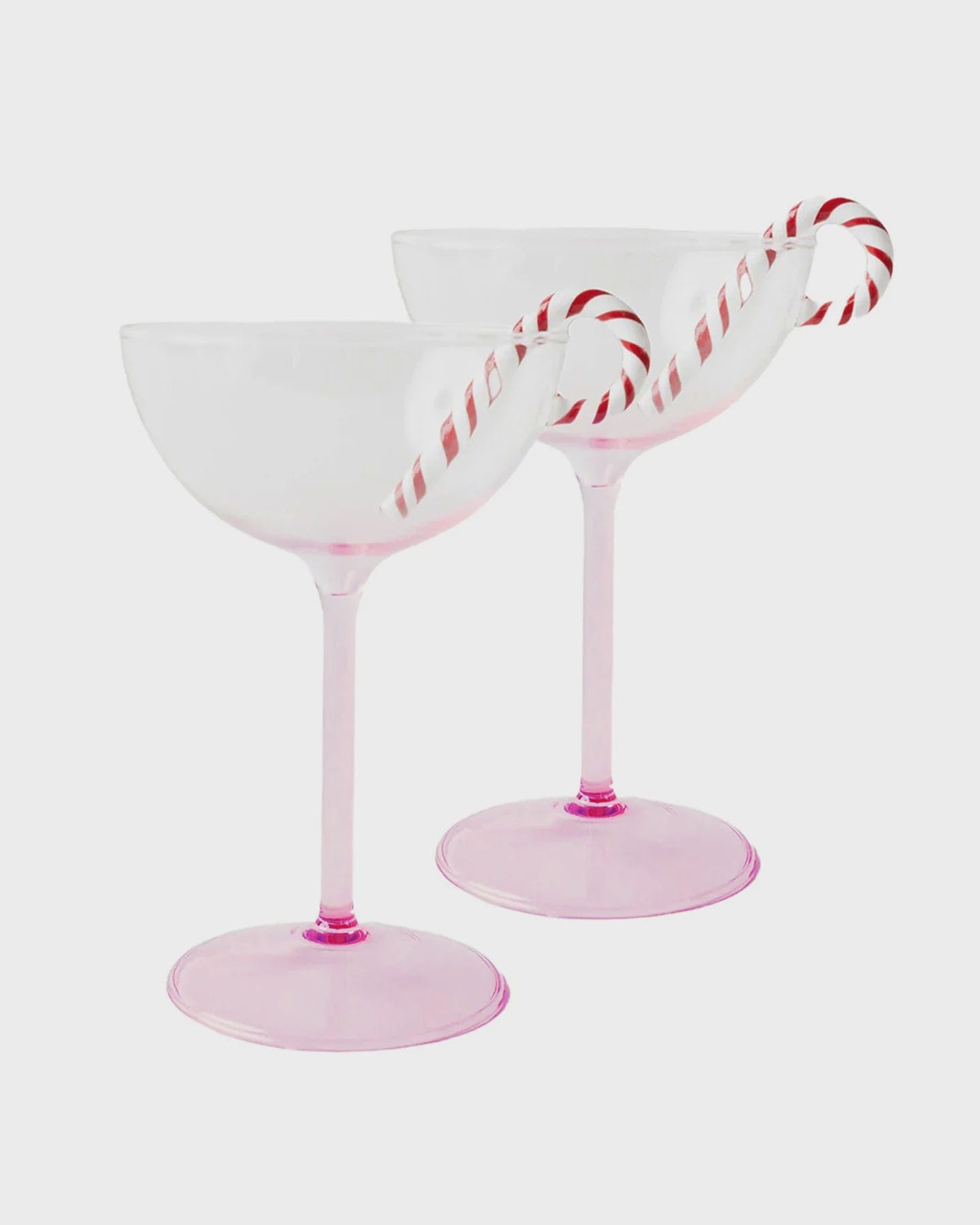 Kip & Co Glassware Candy Cane Coup