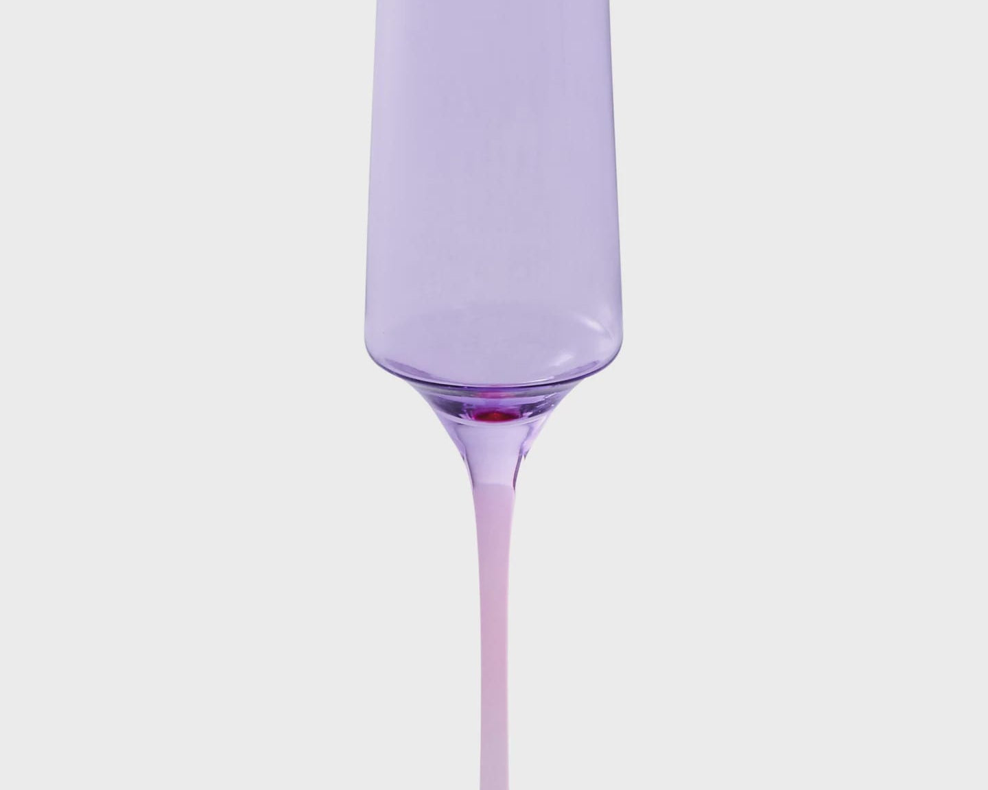 Kip & Co Glassware Kip & Co | Lilac Colour Block Champagne Glass 2P Set