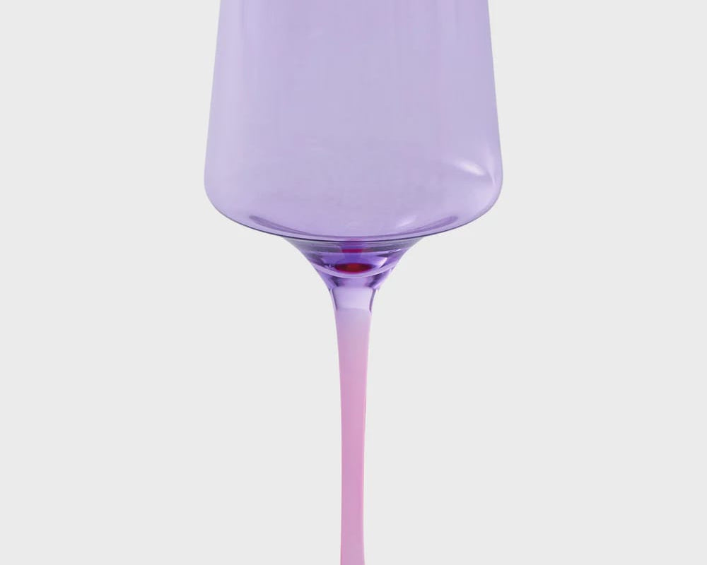 Kip & Co Glassware Kip & Co | Vino Glass - Lilac