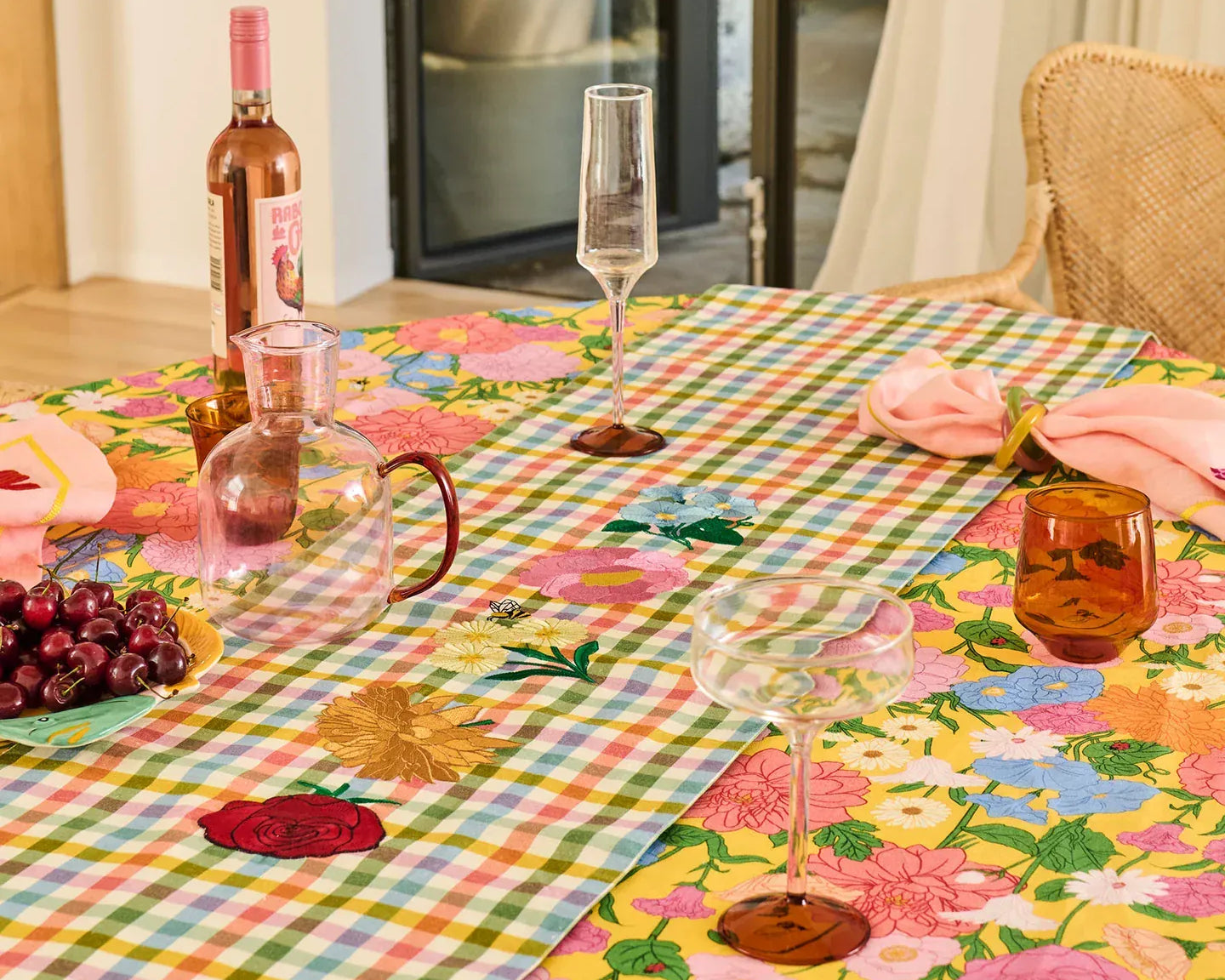 Kip & Co Glassware Marshmallow & Marmalade Champagne Glass 2P Set