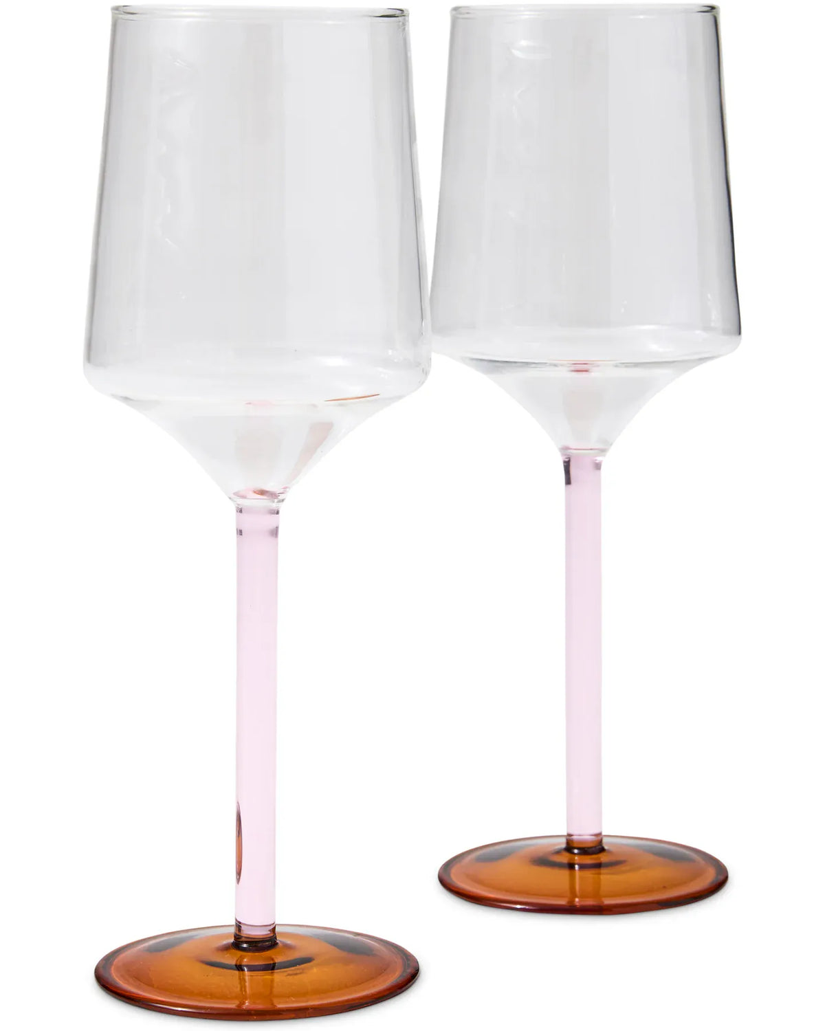Kip & Co Glassware Marshmallow & Marmalade Vino Glass 2P Set