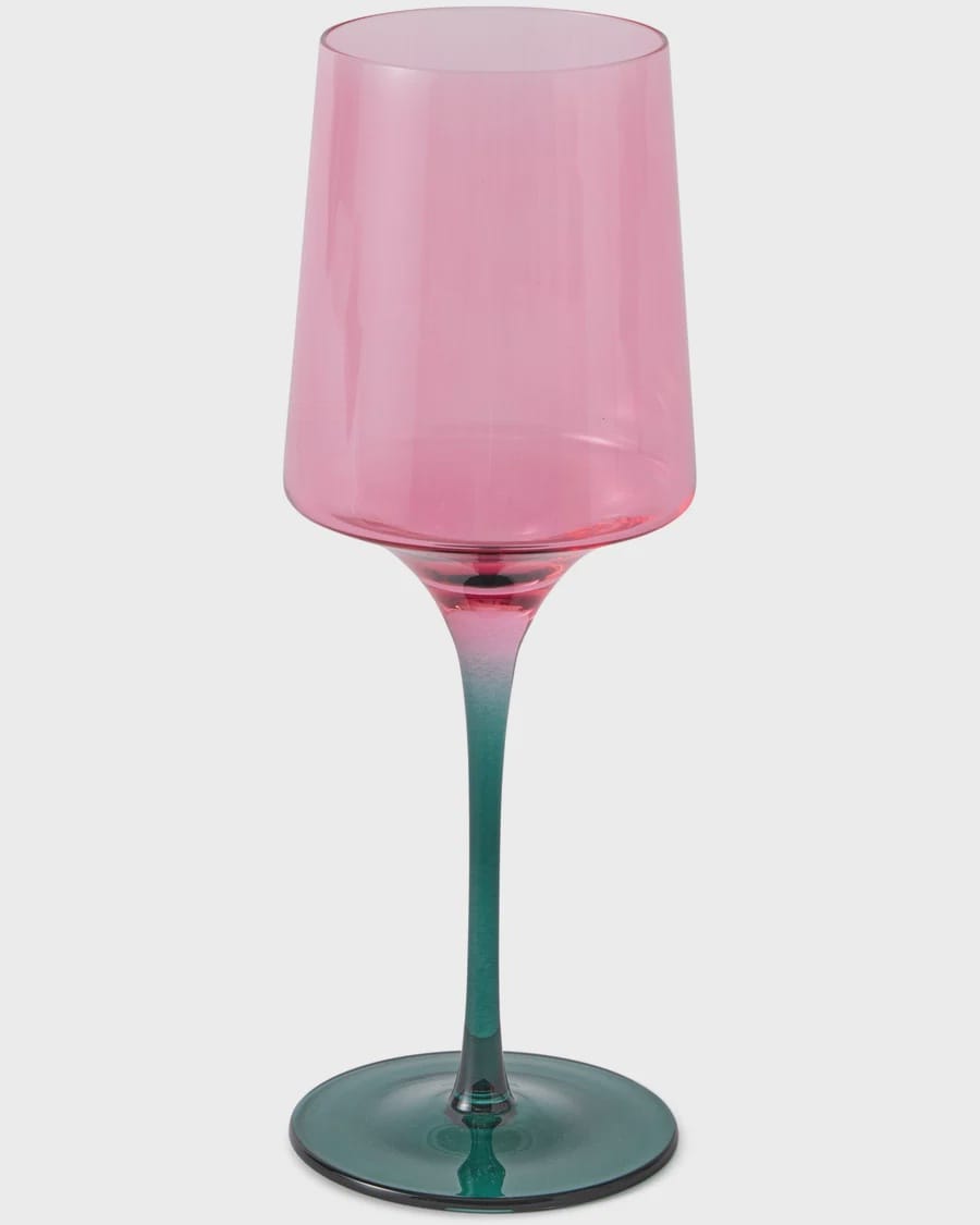 Kip & Co Glassware Vino Glass 2P Set - Isle Of Pink