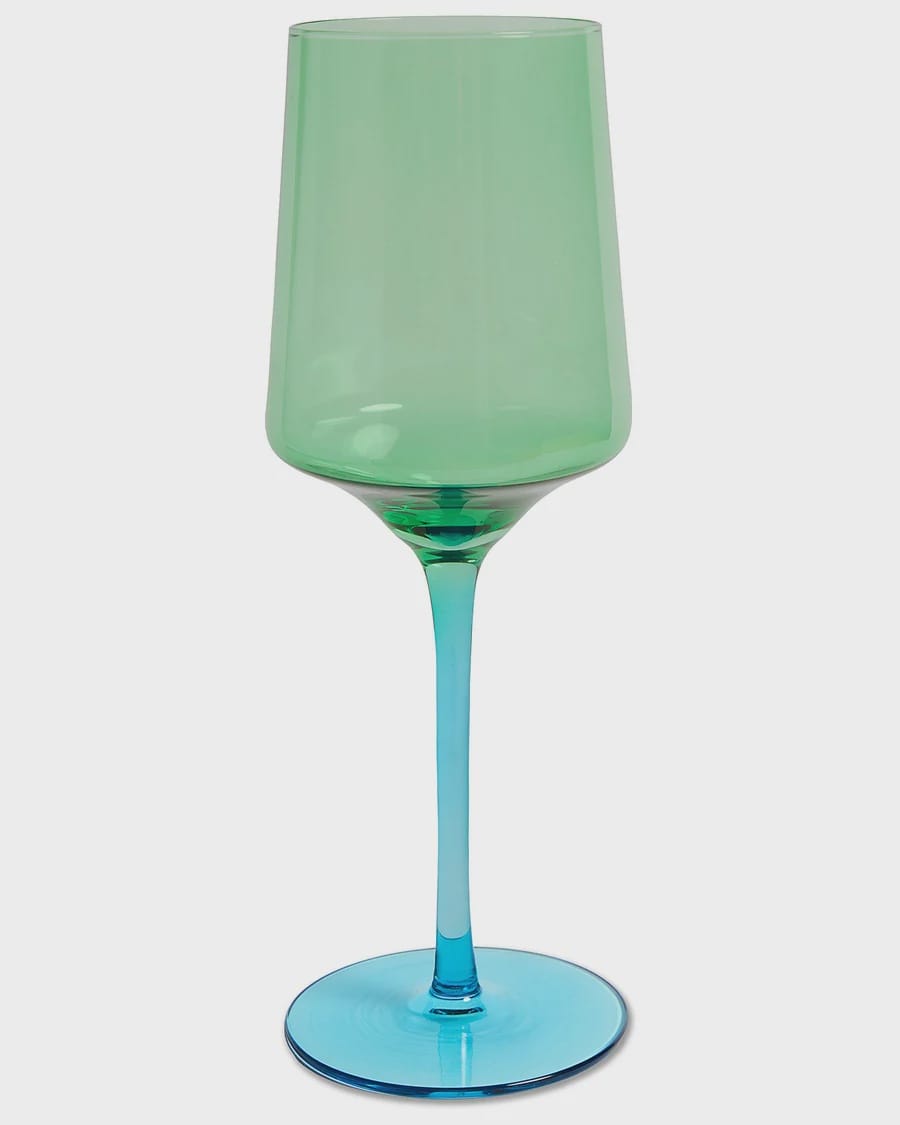 Kip & Co Glassware Vino Glasses 2P Set - Pistachio Crush