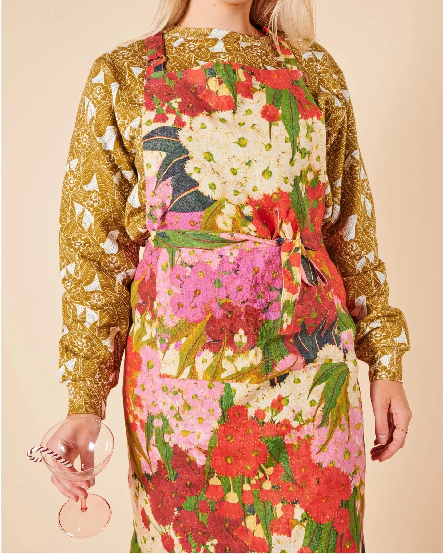 Kip & Co Home Apron - Australian Bush Blossom