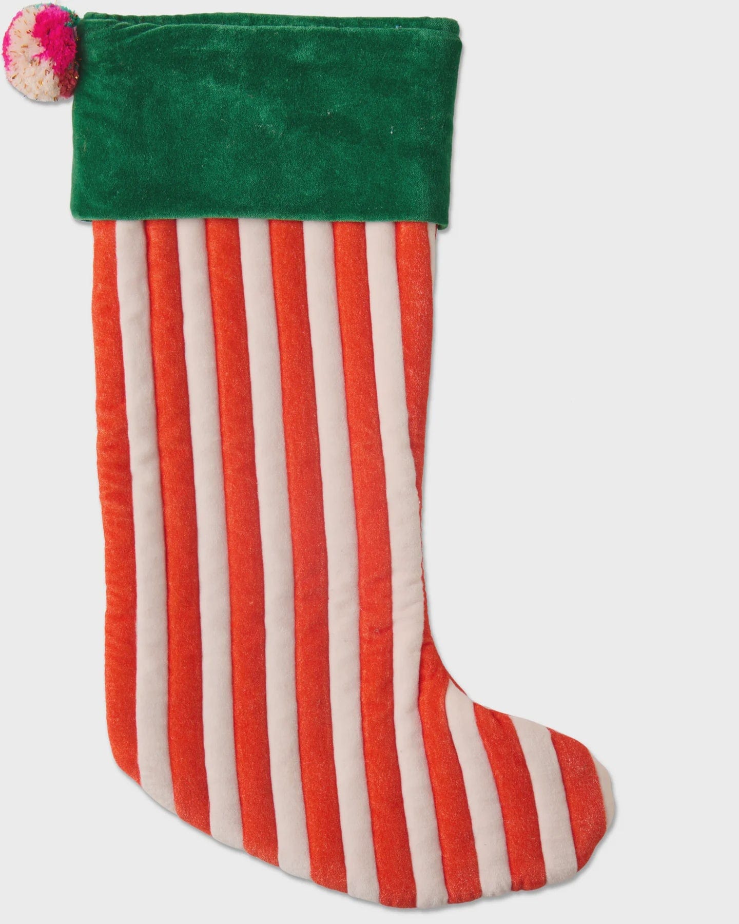 Kip & Co Home Jolly Christmas Velvet Stocking