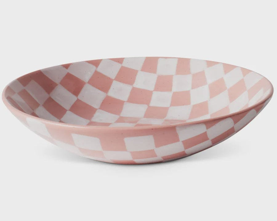 Kip & Co Home Kip & Co | Checkered Bowl 2P Set