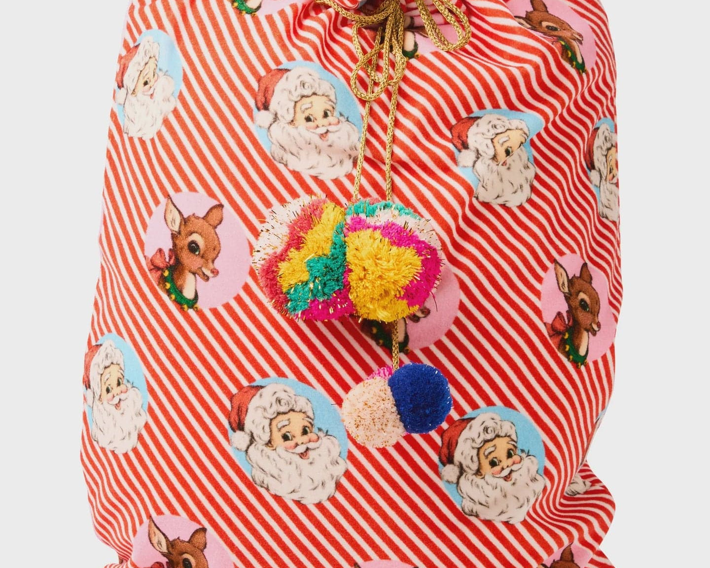 Kip & Co Home Velvet Santa Sack - I Love Christmas Spot