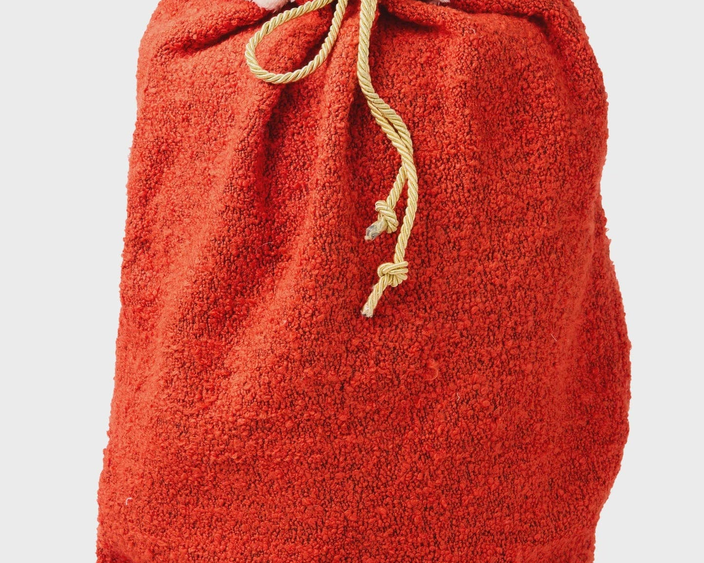 Kip & Co Home Velvet Santa Sack - Red Boucle