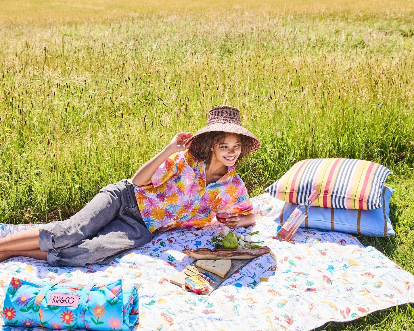 Kip & Co Picnic Mat Aussie Road Trip Picnic Mat